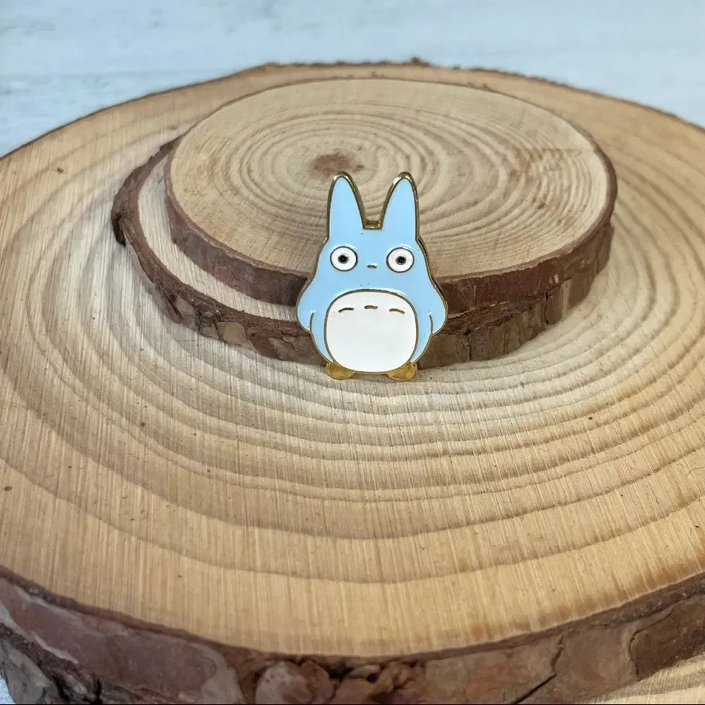 Blue Totoro Enamel Pin/ Brooch Lapel